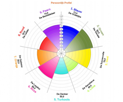 De Enneagram Kleurentest - Talent To Coach